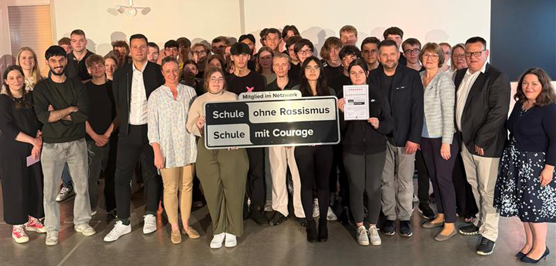 GWD Minden unterstützt Courage-Initiative am Freiherr-vom-Stein-Berufskolleg