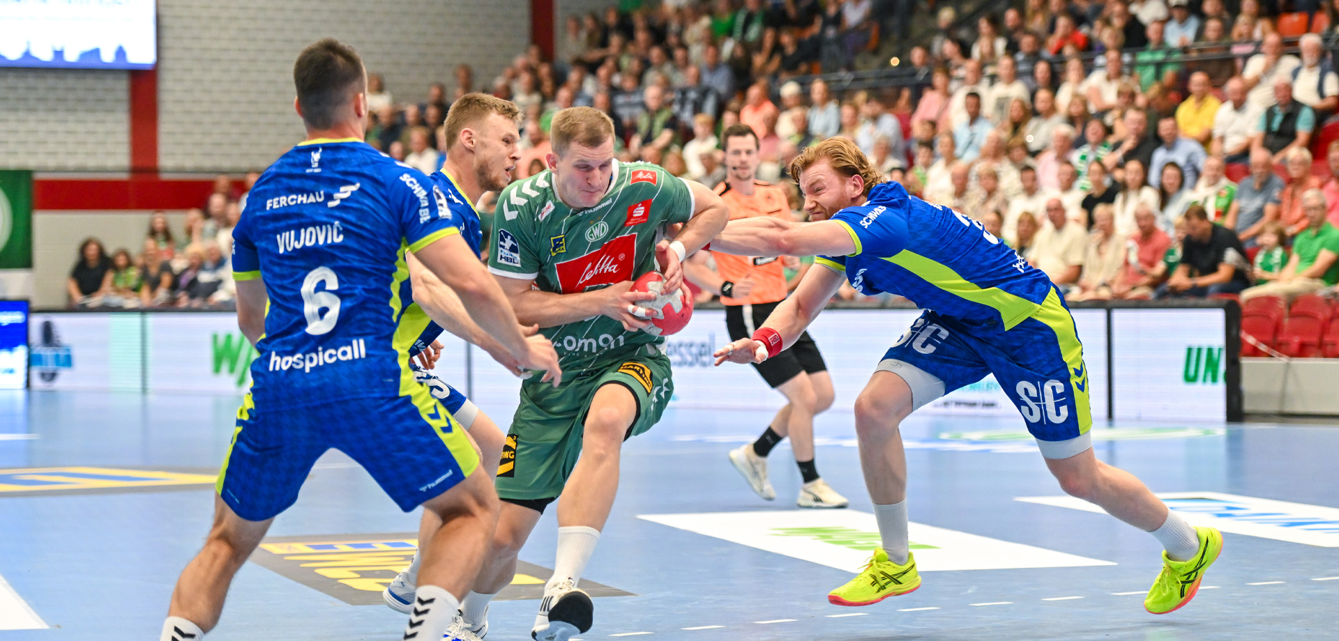 GWD Minden unterliegt dem VfL Gummersbach