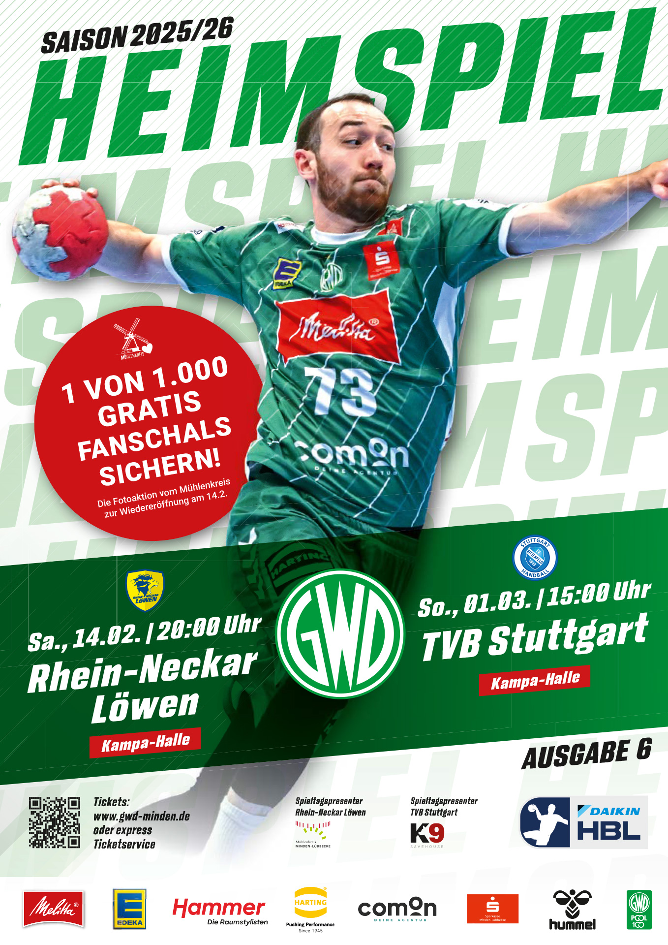 Heimspiel (21. Spieltag 2025/2026)